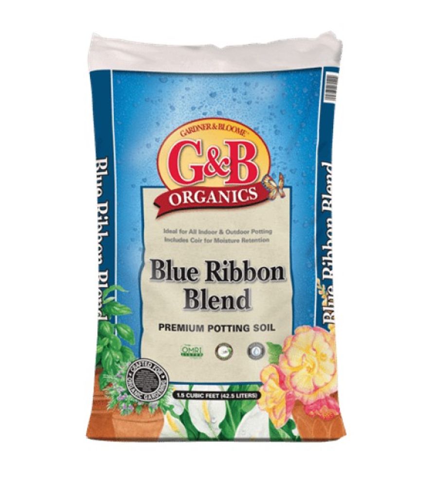 G&B Organics, Blue Ribbon Blend Potting Soil, 1.5 cu ft