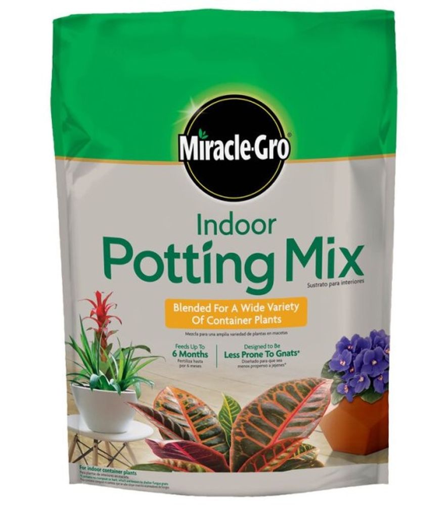 Miracle-Gro, Indoor Potting Mix, 6 qt