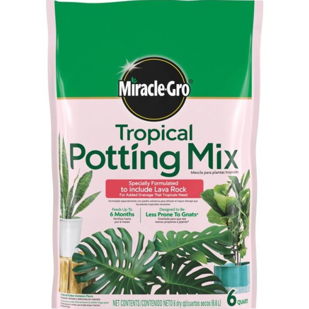Miracle-Gro, Tropical Potting Mix, 6 qt
