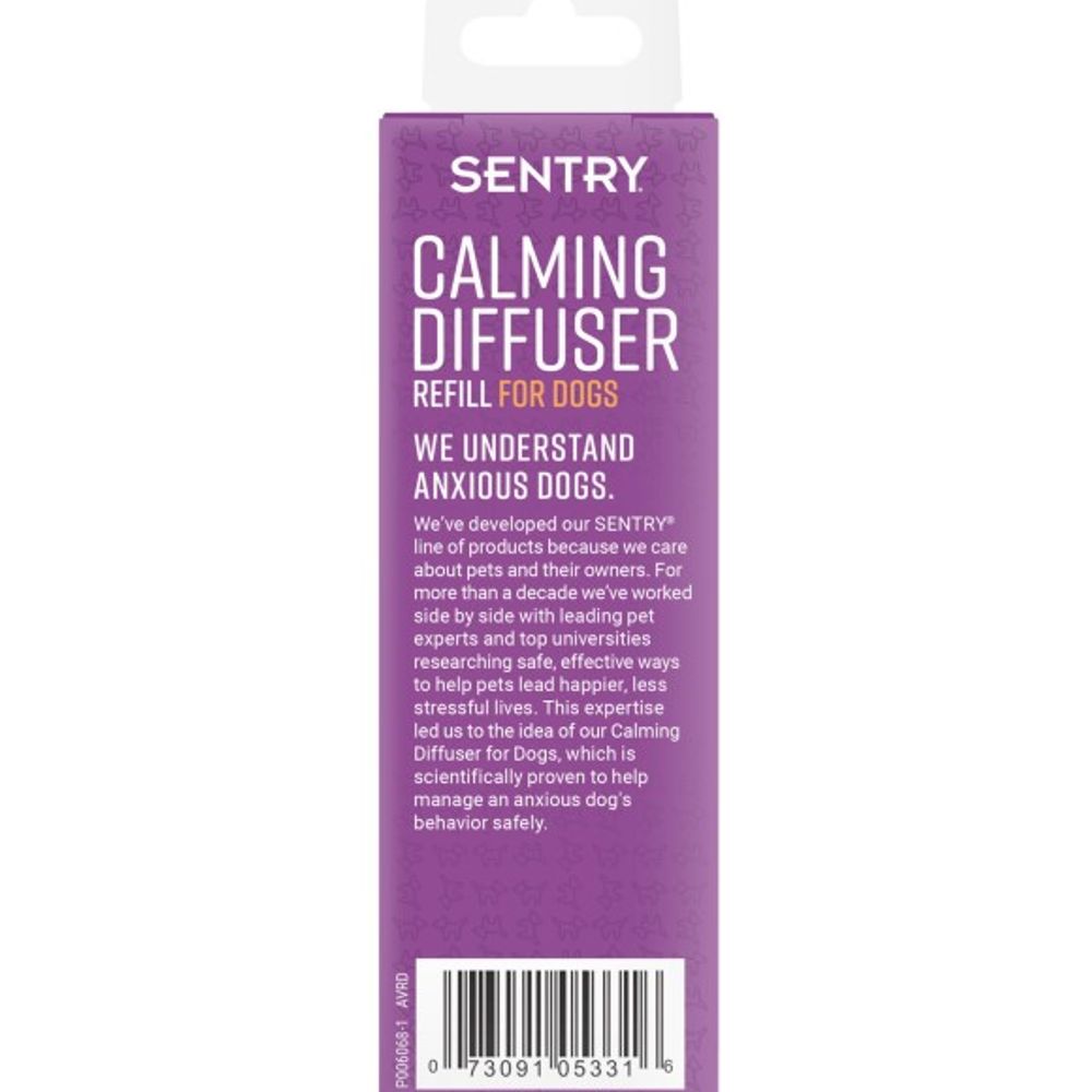 Sentry, Calming Diffuser Refill For Dogs, 1.5 oz