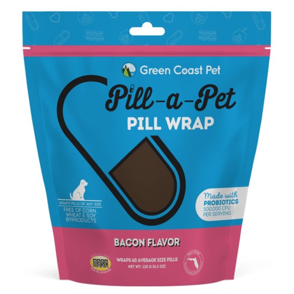 Green Coast Pet, Pill-A-Pet Bacon Flavored