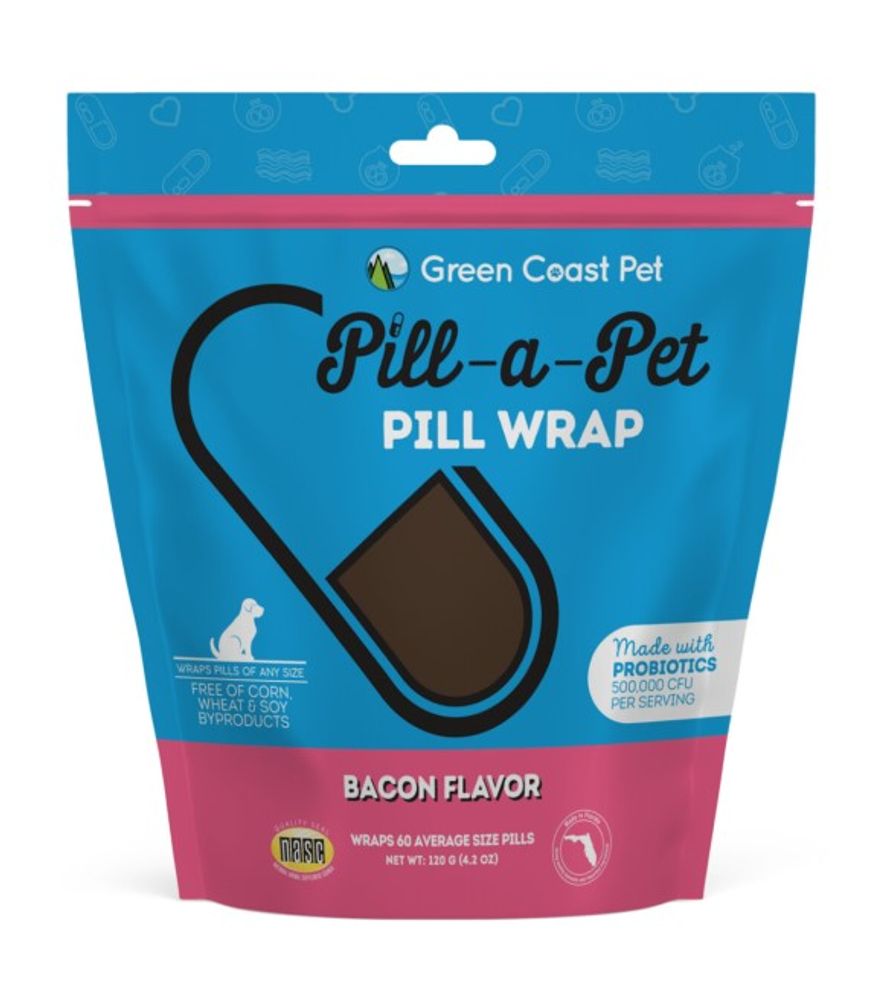 Green Coast Pet, Pill-A-Pet Bacon Flavored
