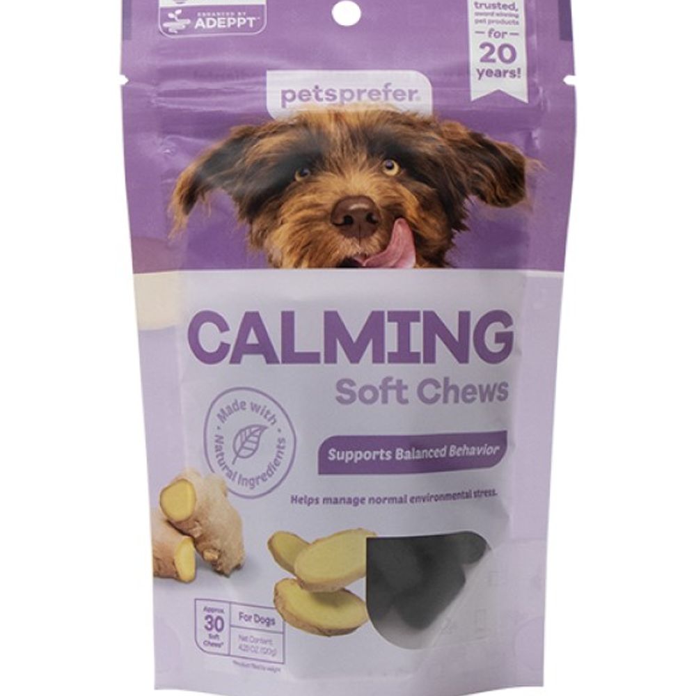 PetsPrefer, Calming Soft Dog Chews, 30 ct