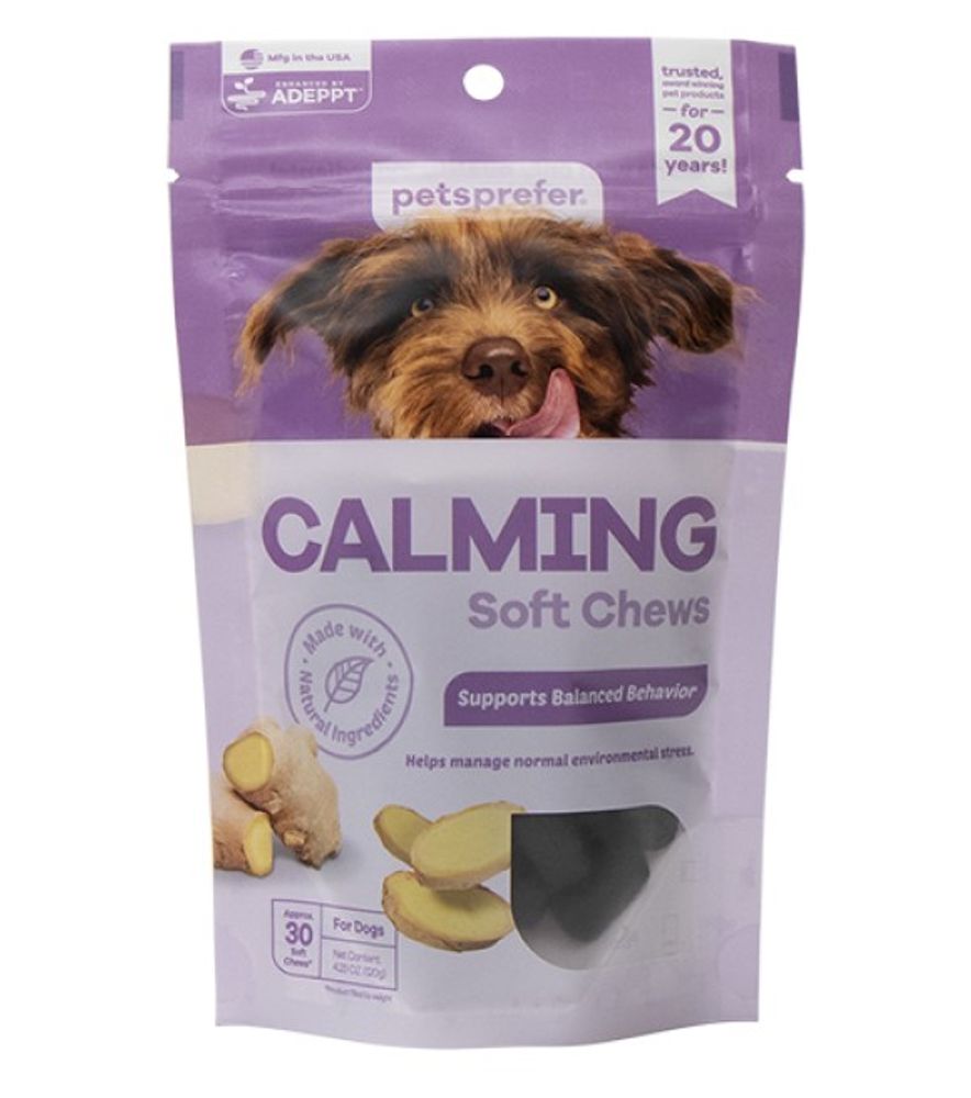 PetsPrefer, Calming Soft Dog Chews, 30 ct