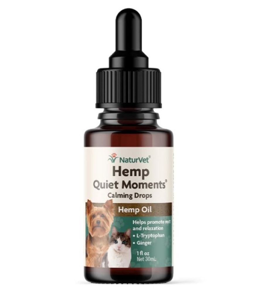 NaturVet, Quite Moments Calming Pet Drops, 1 oz