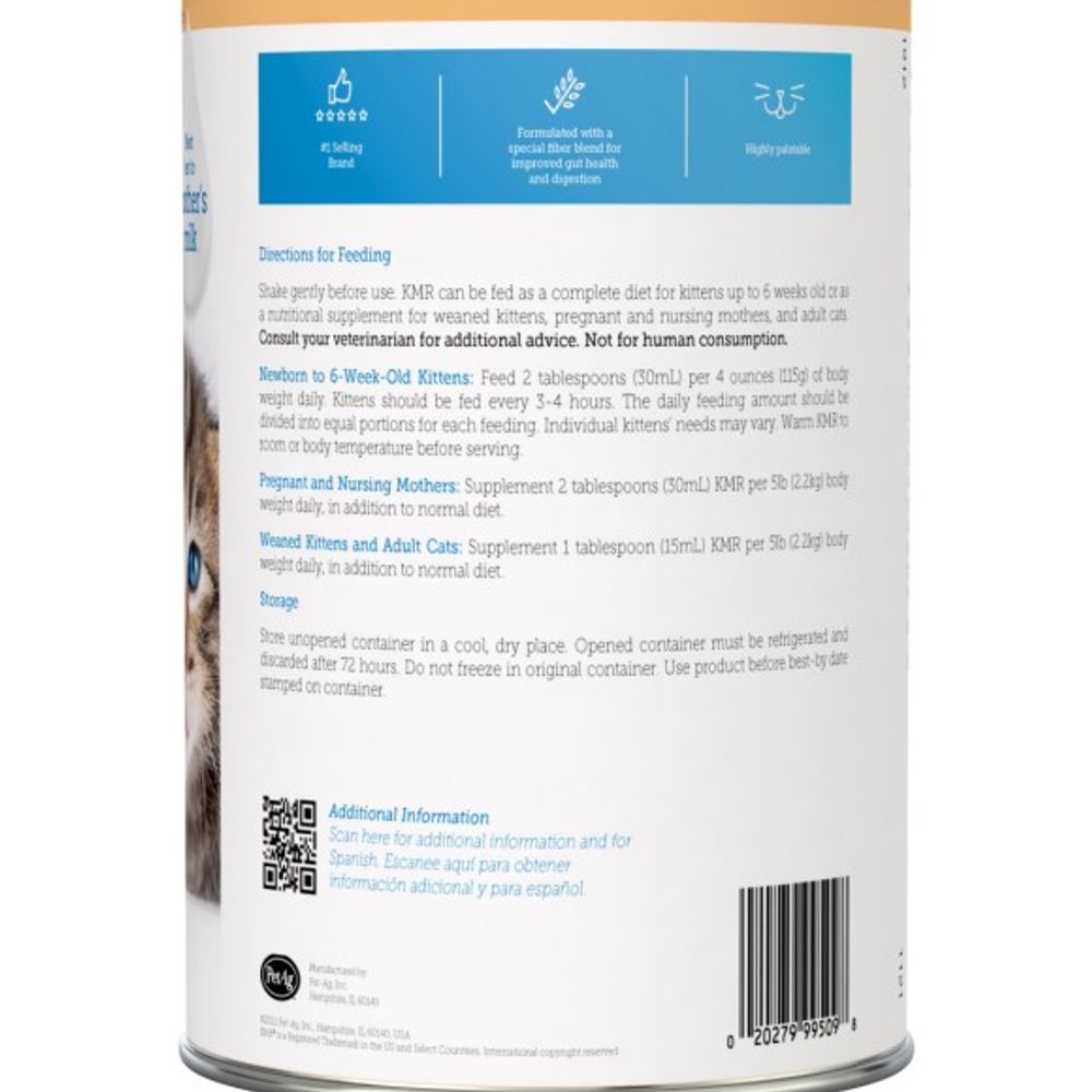 PetAg, KMR Kitten Milk Replacer Liquid, 11 oz