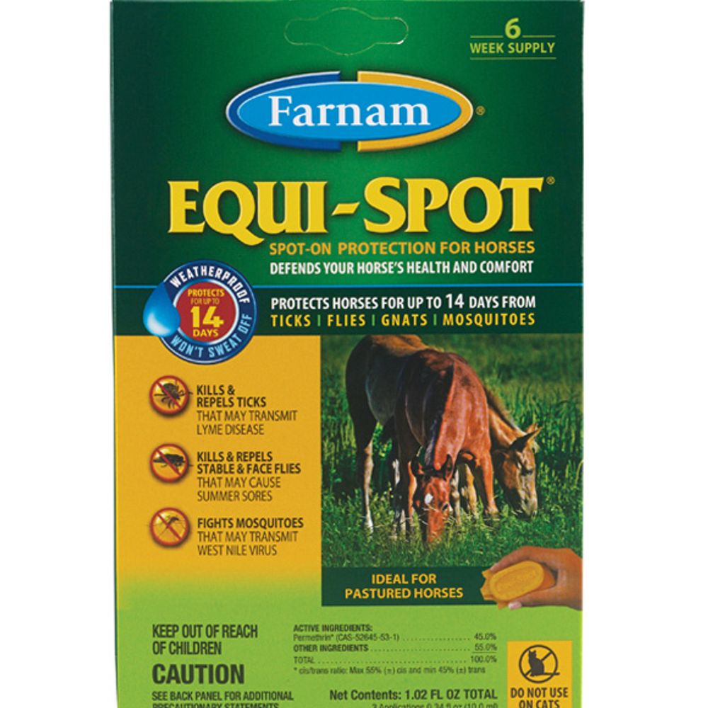 Equi-Spot Spot-On Protection for Horses, 3 pack