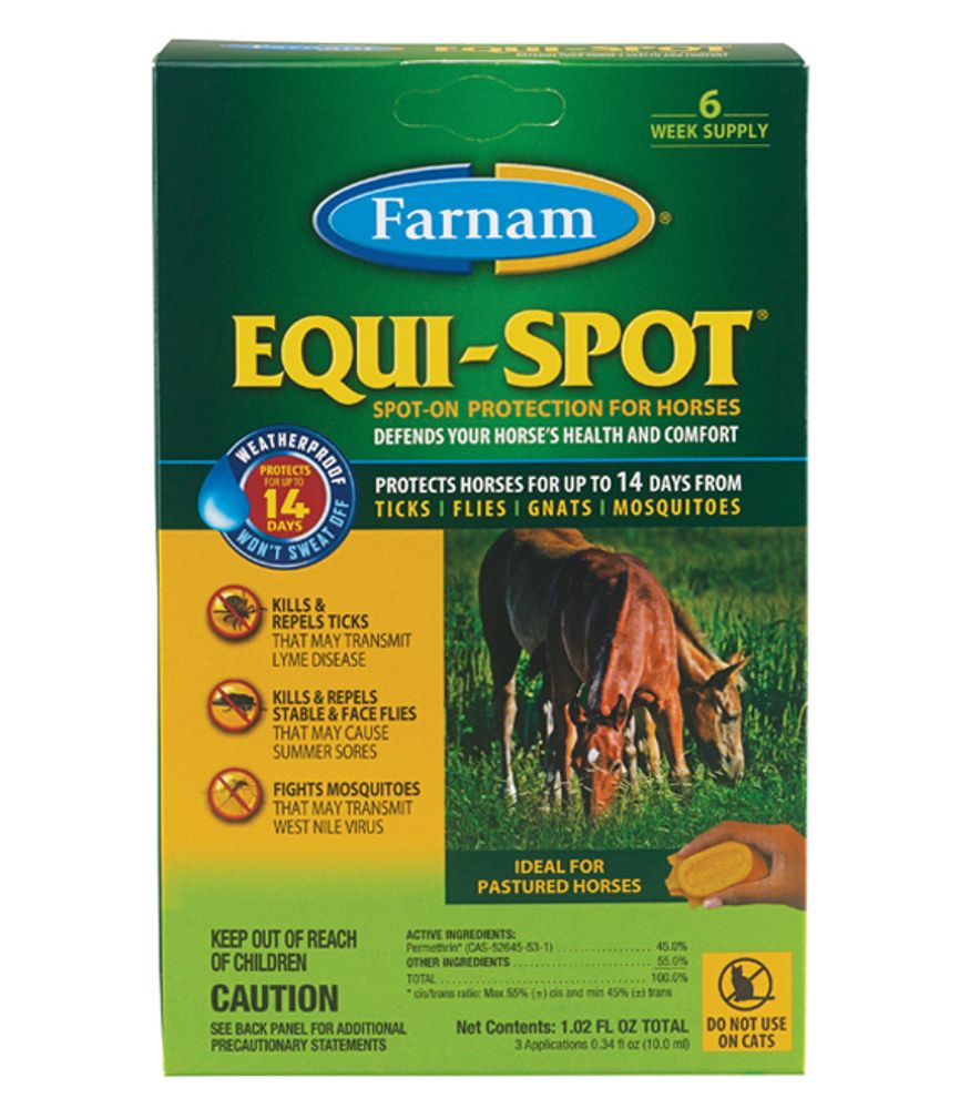 Equi-Spot Spot-On Protection for Horses, 3 pack