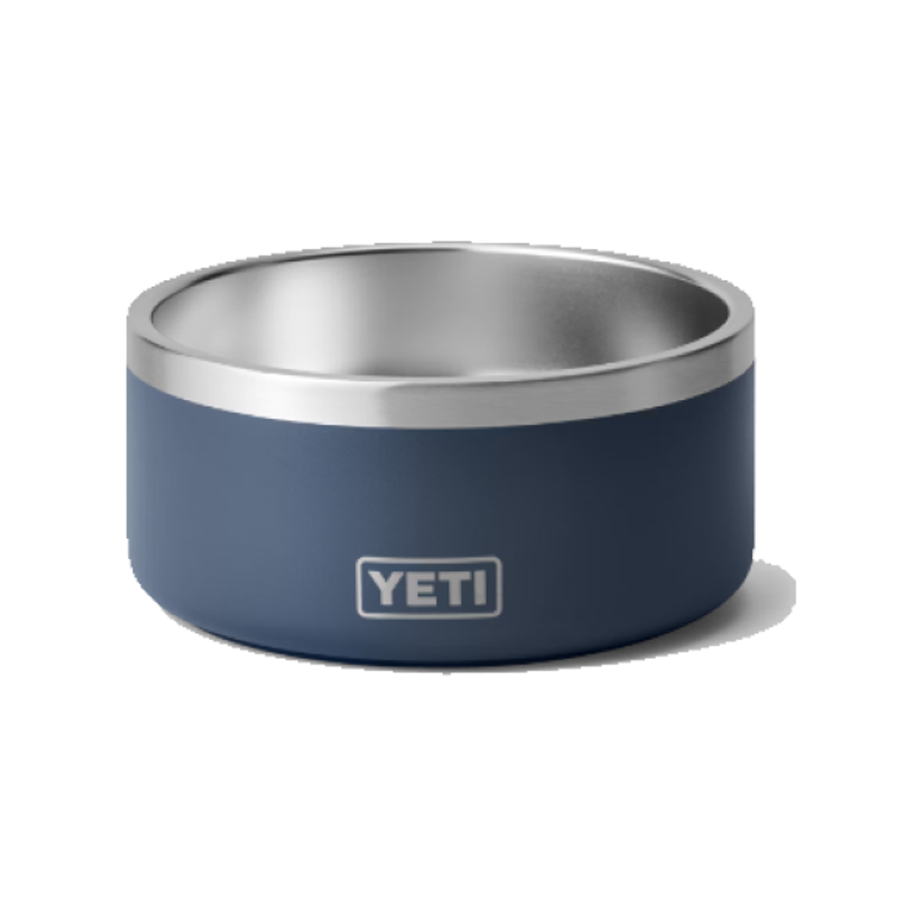 YETI, Navy Dog Bowl, 8 cup