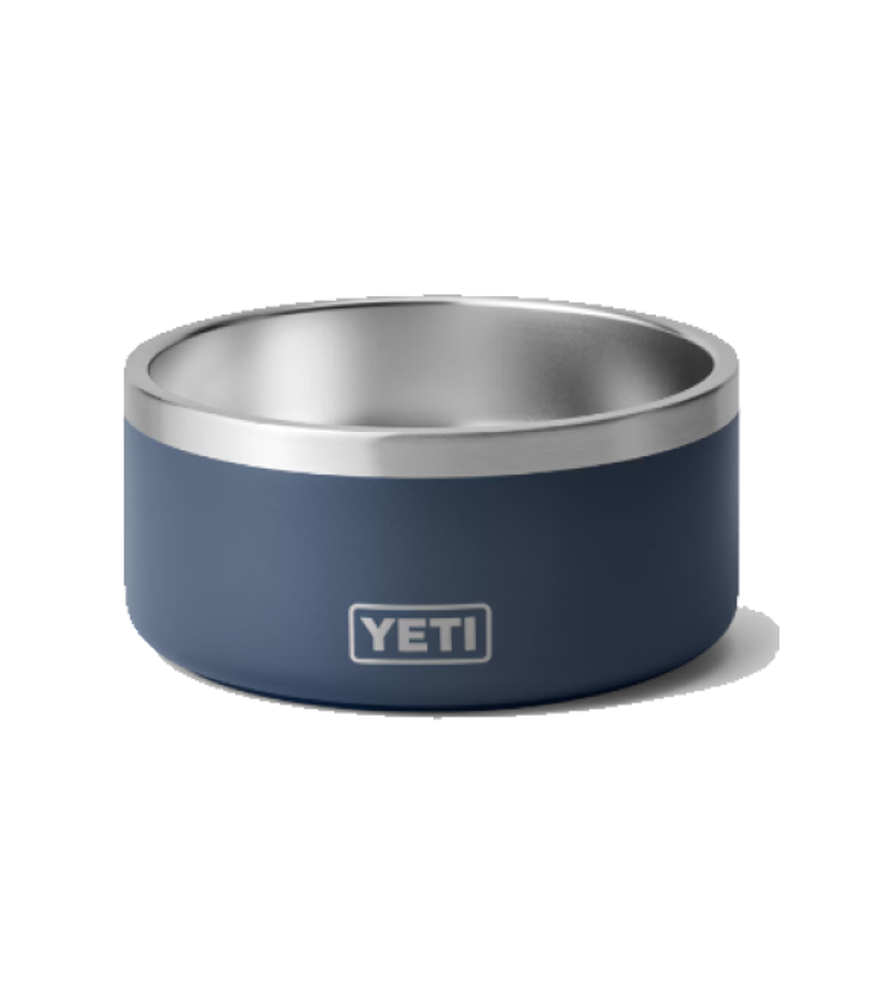 YETI, Navy Dog Bowl, 8 cup