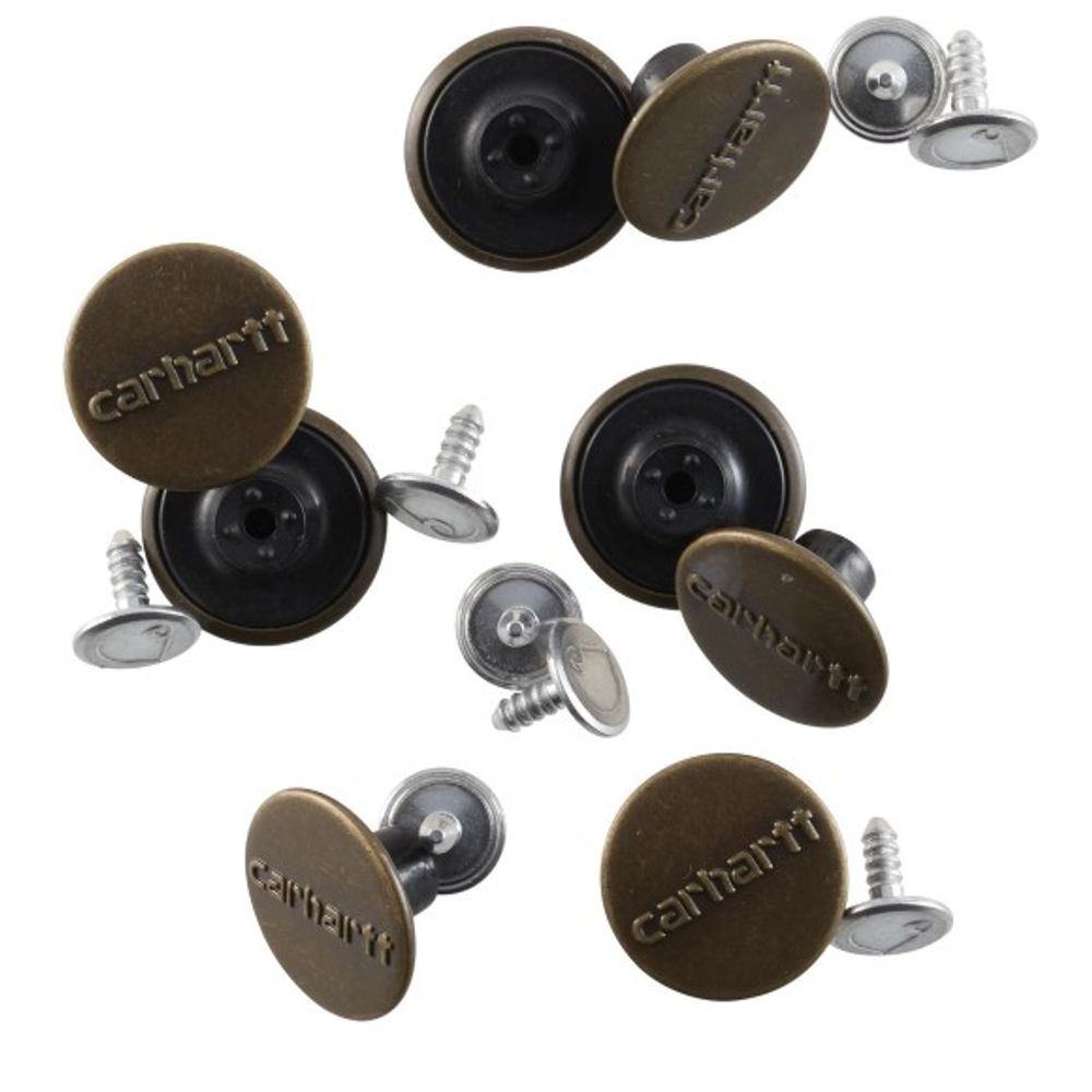 Carhartt, Suspender Buttons, 8 pk