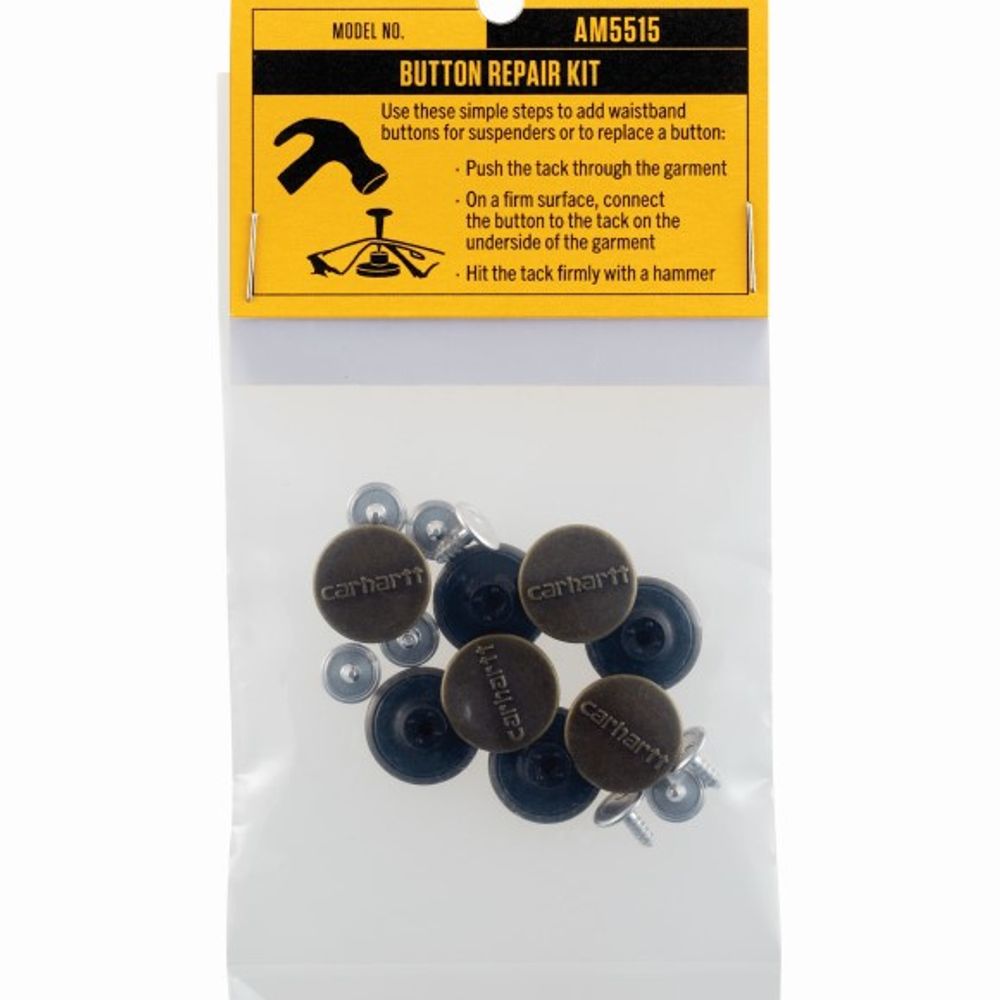 Carhartt, Suspender Buttons, 8 pk