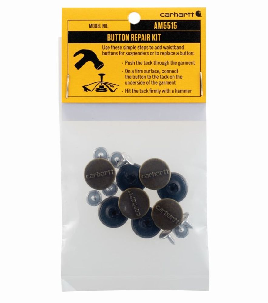 Carhartt, Suspender Buttons, 8 pk