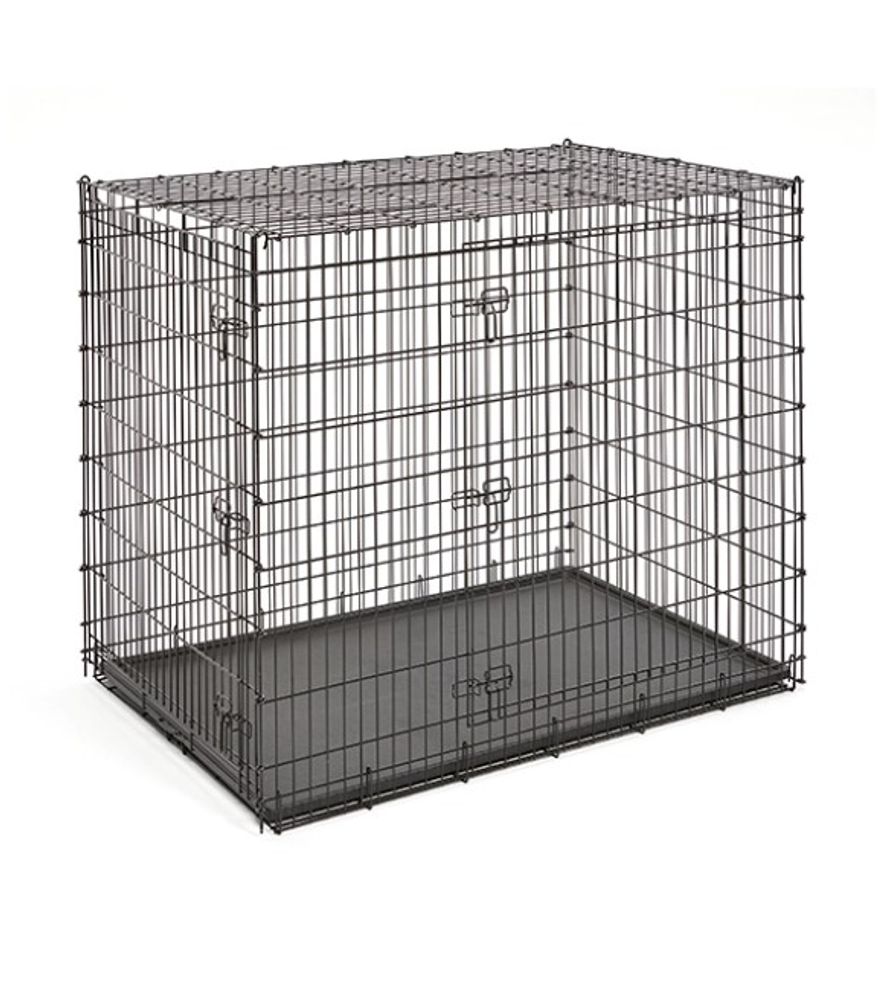 MidWest, Solutions XX-Large Heavy Duty 2 Door Wire Dog Crate, 54"
