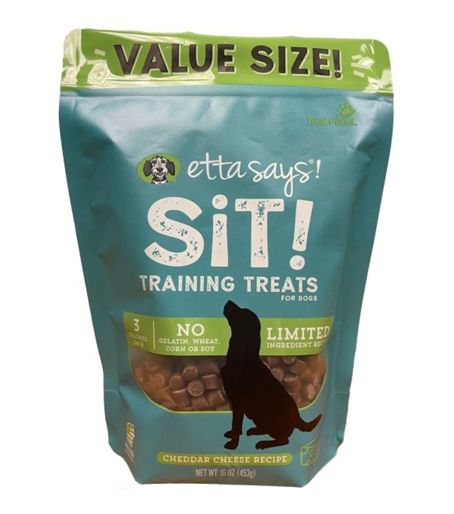 Etta Says!, Cheese Sit Training Dog Treats