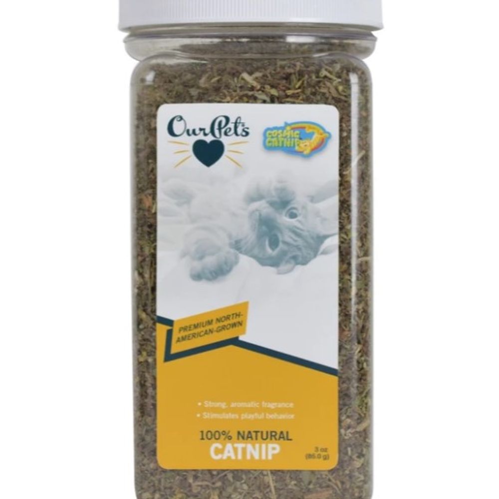 OurPets, Cosmic Catnip Cup Cat Treat, 3 oz