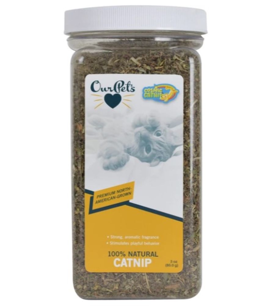 OurPets, Cosmic Catnip Cup Cat Treat, 3 oz