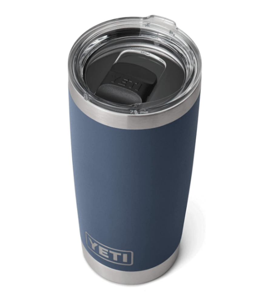 YETI, Navy Rambler Tumbler, 20 oz