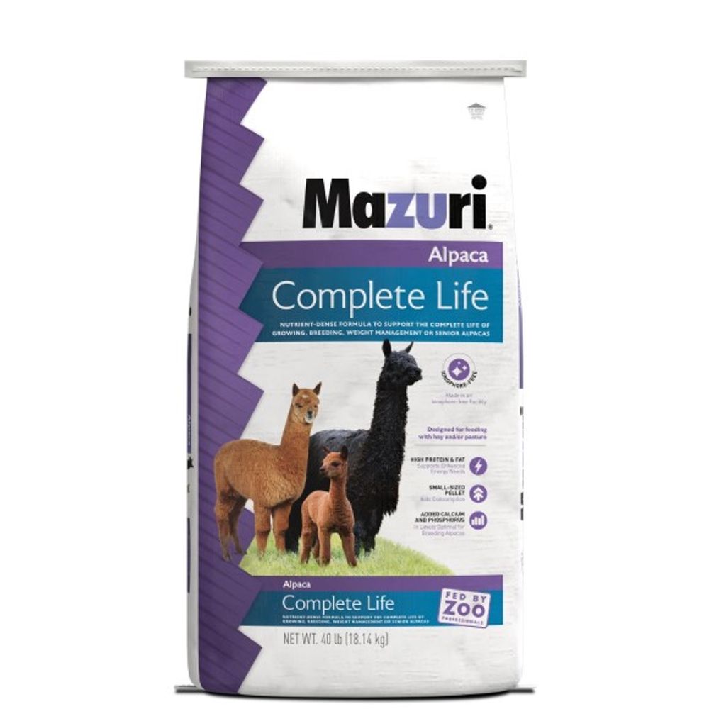 Mazuri, Alpaca Complete Life, 40 lb