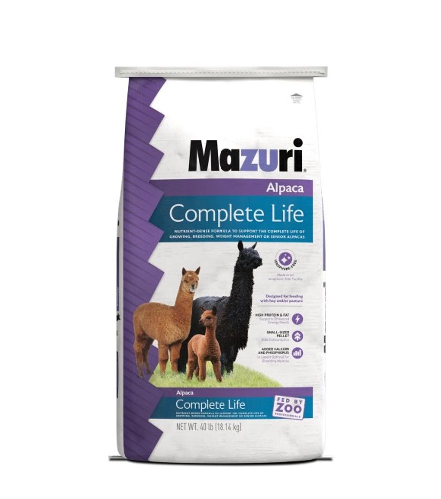 Mazuri, Alpaca Complete Life, 40 lb