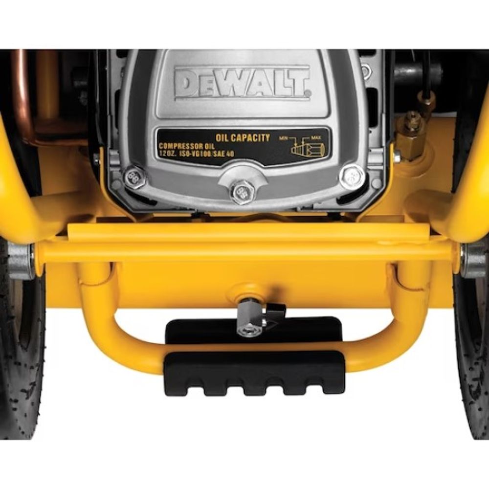 DeWalt, 1.1 HP Electric Dolly-Style Air Compressor with Panel, 4 gal 