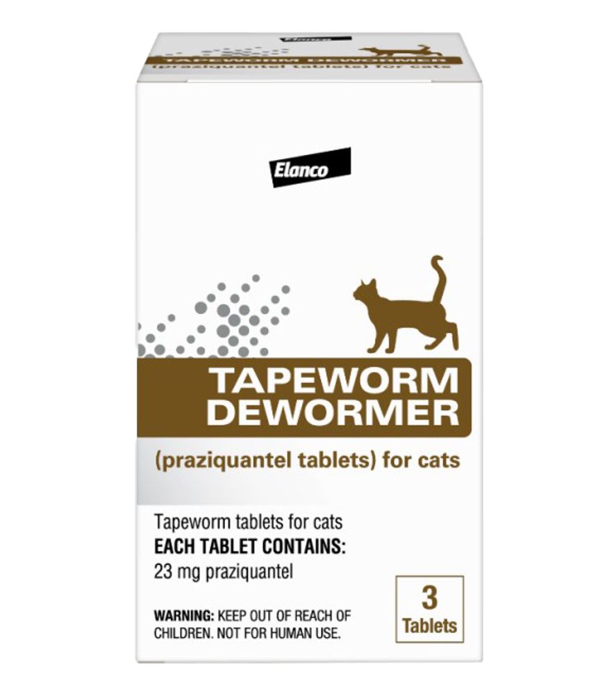 Elanco, Tapeworm Cat Dewormer, 3 pk