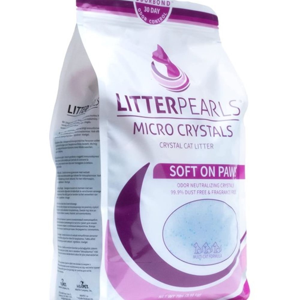 Ultra Pet, Litter Pearls Unscented Micro Crystals Cat Litter, 7 lb