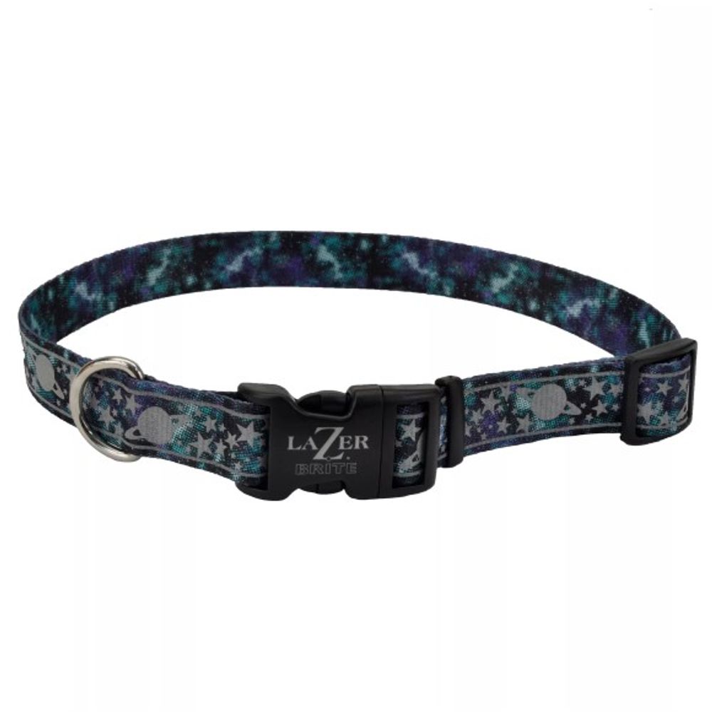 Coastal Pet Products, LazerBrite Galaxy Patterned Dog Collar