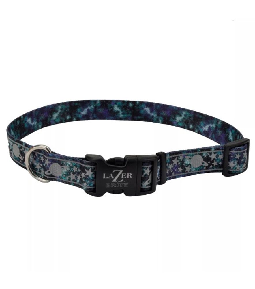 Coastal Pet Products, LazerBrite Galaxy Patterned Dog Collar