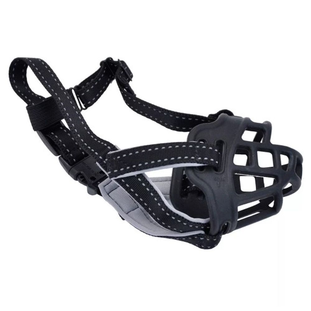 Coastal Pet Products, Black Soft Basket Dog Muzzle