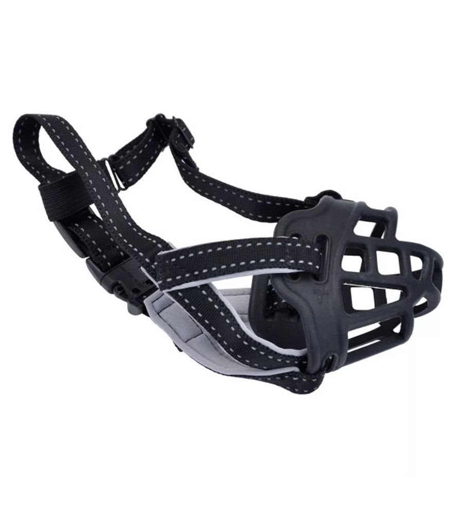 Coastal Pet Products, Black Soft Basket Dog Muzzle