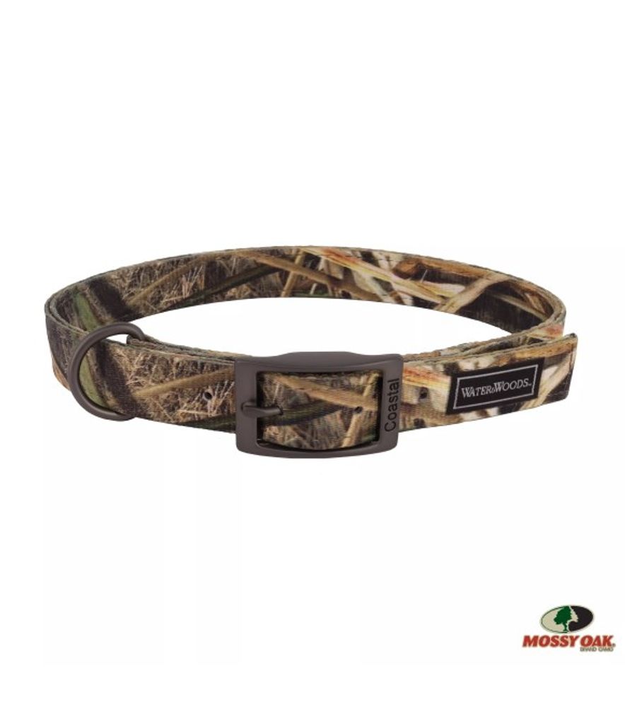 Coastal Pet Products, Water & Woods Shadow Grass Double-Ply Patterned Dog Collar