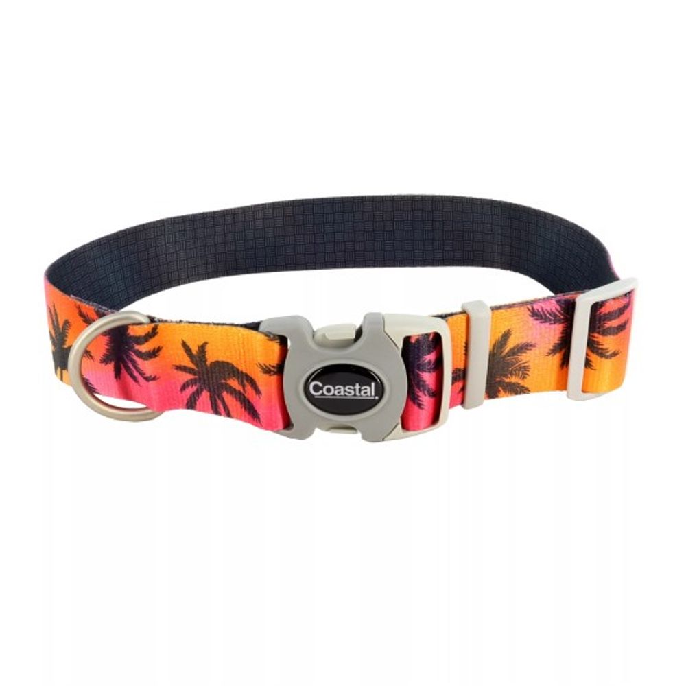 Coastal Pet Products, Sunset Palms Adjustable Dog Collar