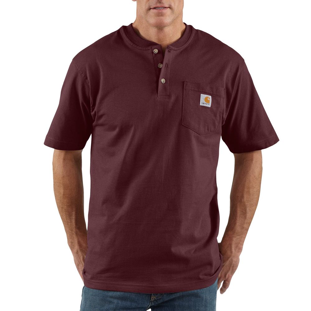 Carhartt, Men's Dearborn Loose Henley T-Shirt