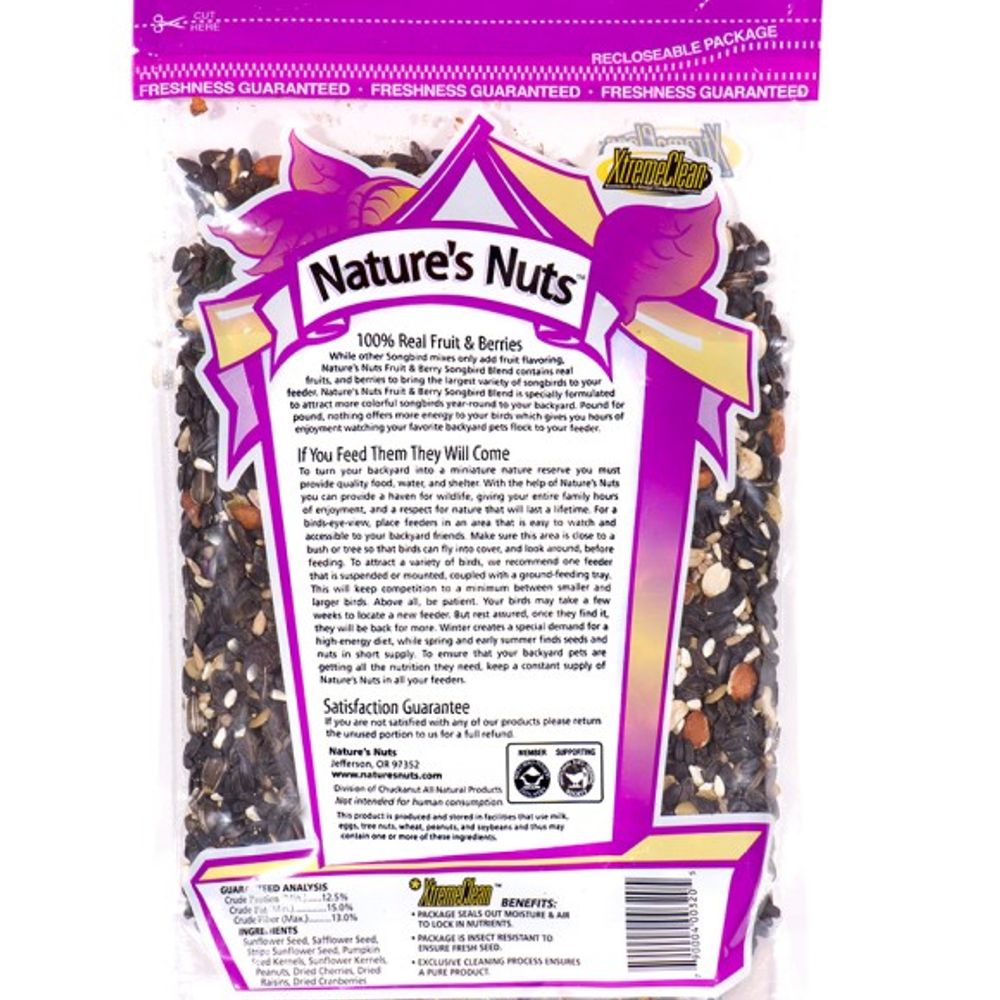 Nature's Nuts, Fruit & Berry Songbird Blend