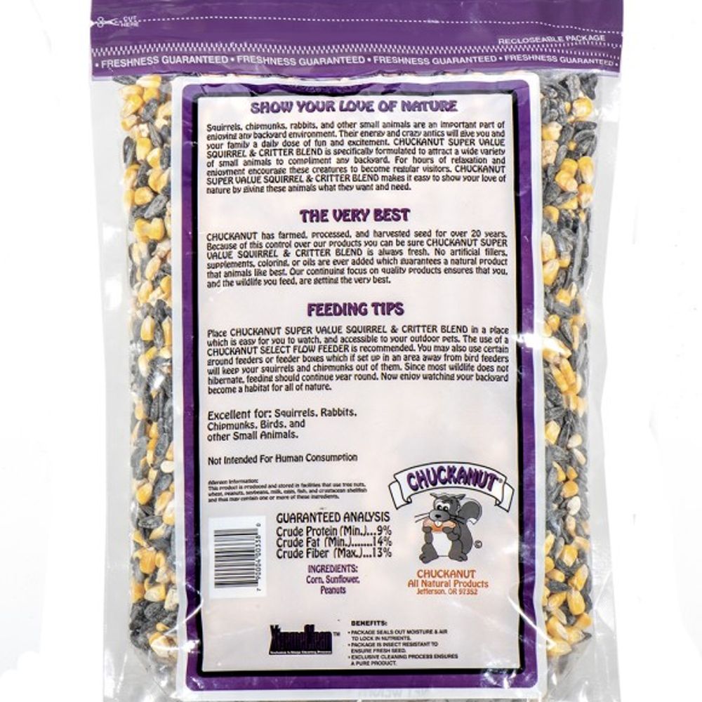 Cuckanut, Super Value Squirrel & Critter Blend