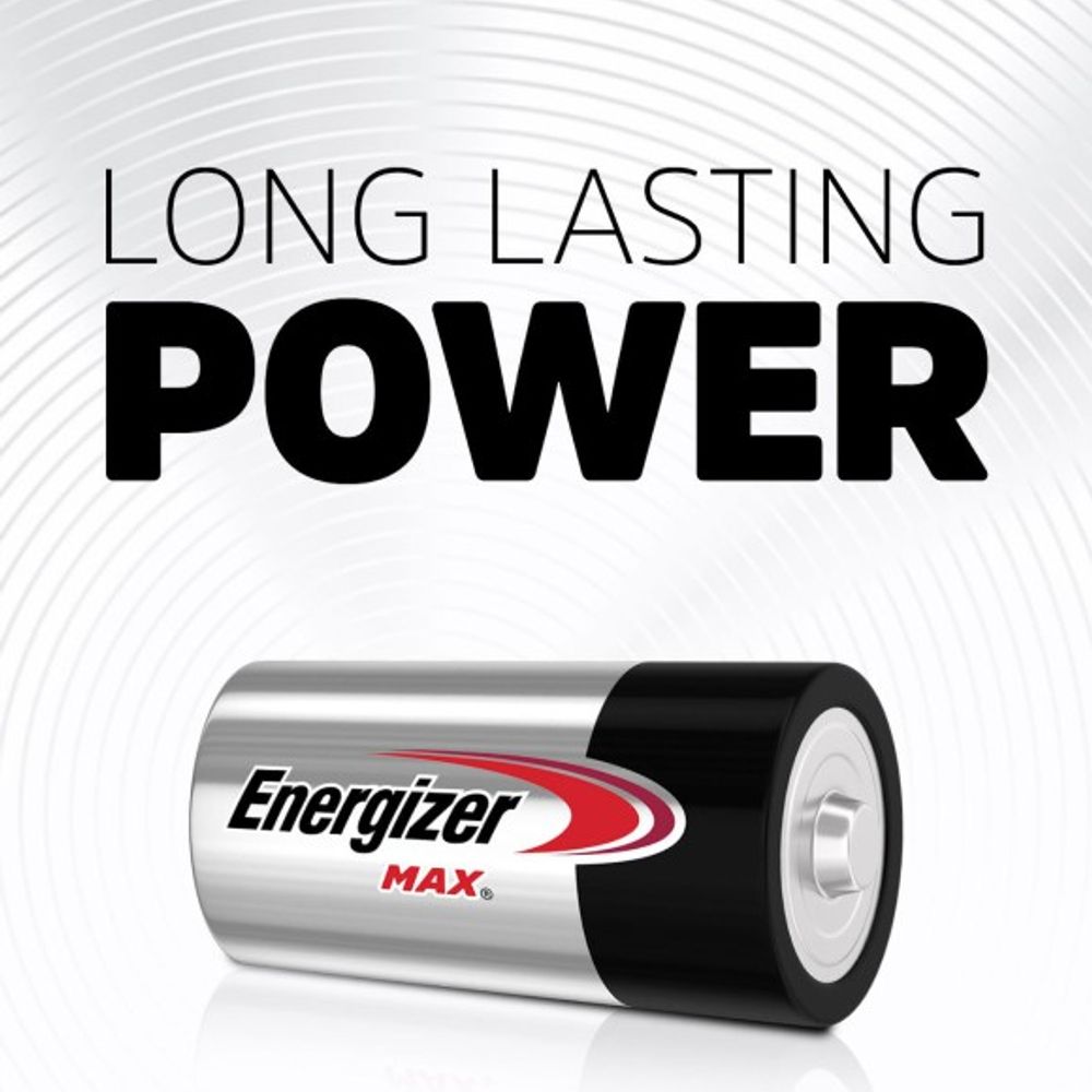 Energizer, MAX C Alkaline Batteries, 8 pk