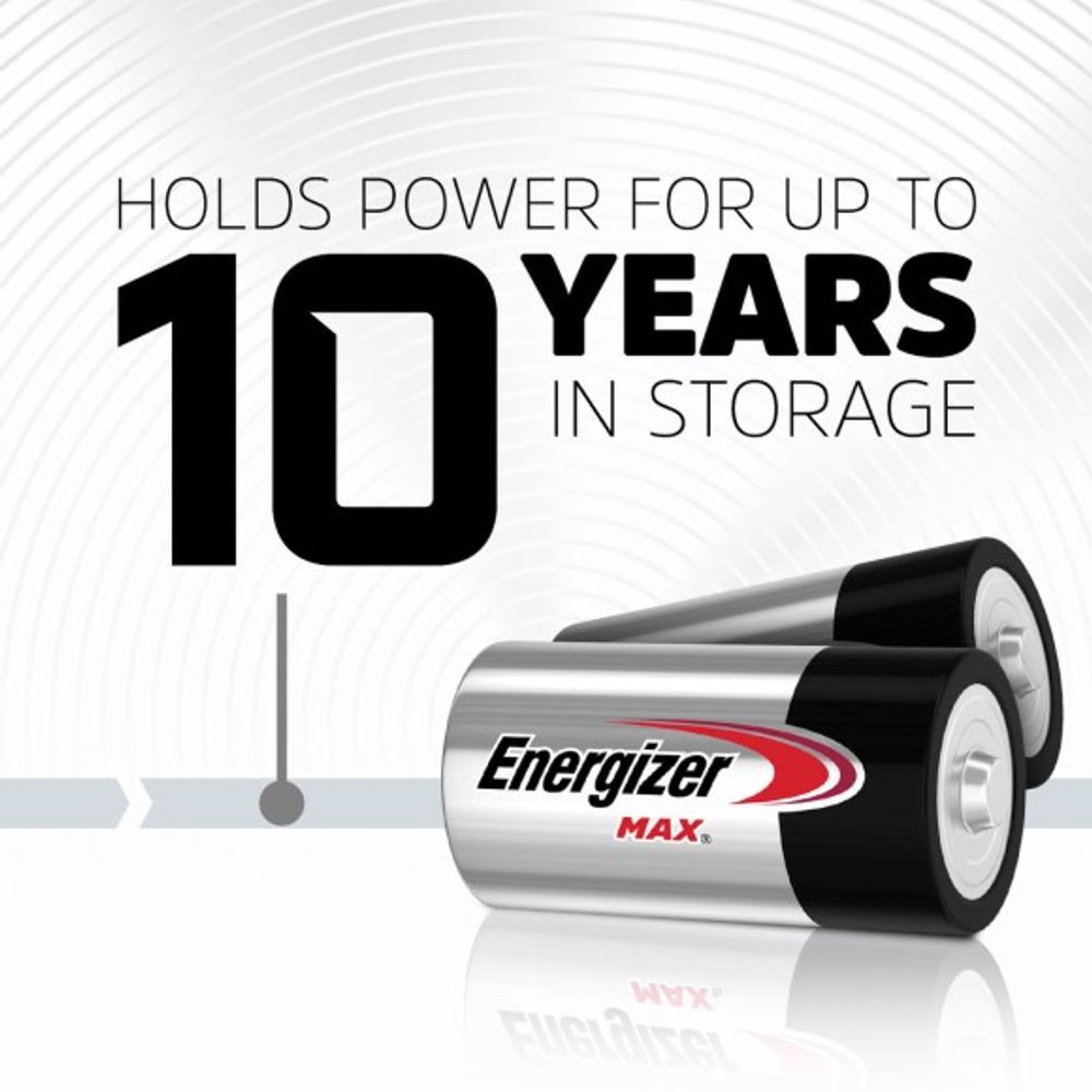 Energizer, MAX C Alkaline Batteries, 8 pk