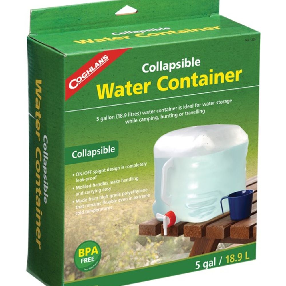 Coghlan's, 5-Gallon Collapsible Water Container