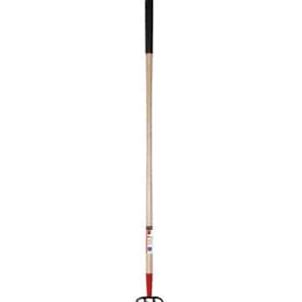 Heavy-Duty Cultivator with Cushion Grip, 4 tine