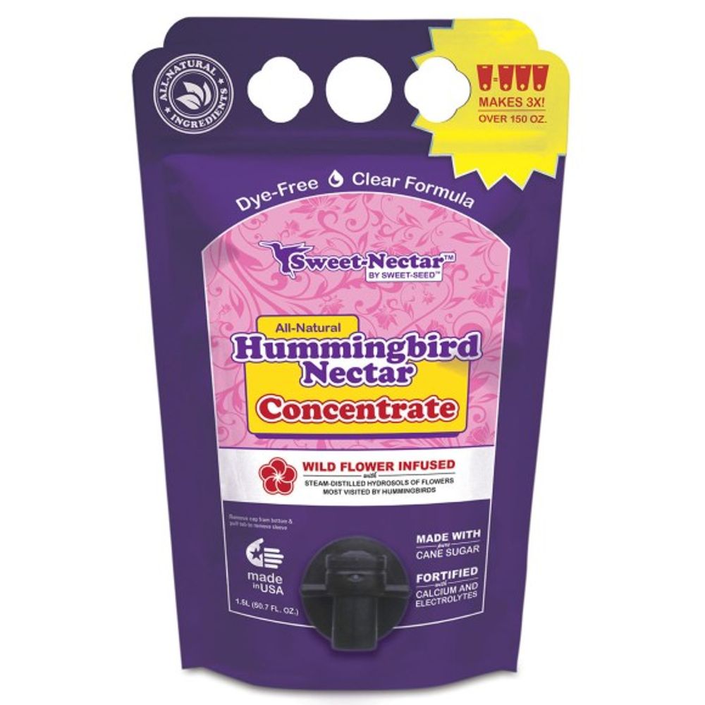 Sweet-Seed, Sweet-Nectar Hummingbird Nectar Concentrate, 1.5 L