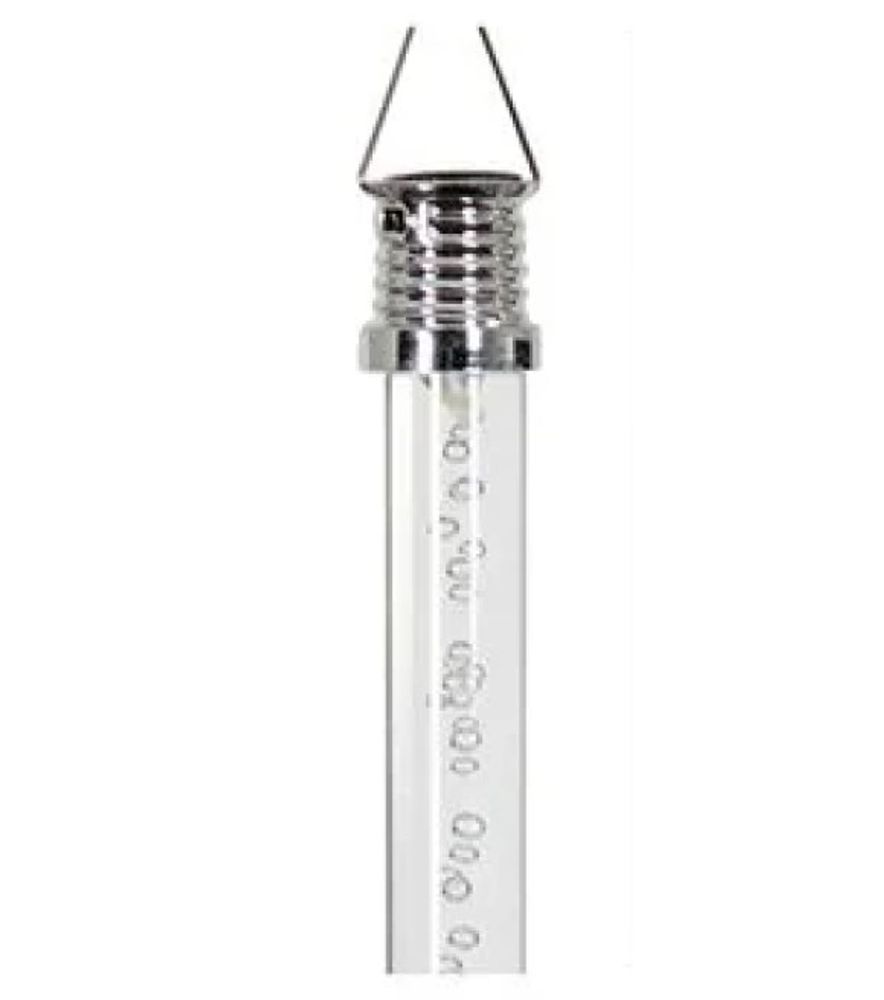 Four Seasons Courtyard, 10" Solar Hanging Bubble Stick Light