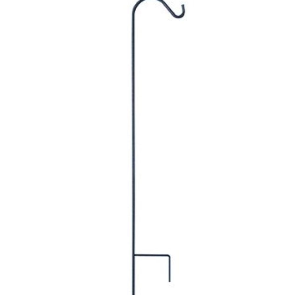 Green Thumb, Black Steel Shepherd's Hook, 64"