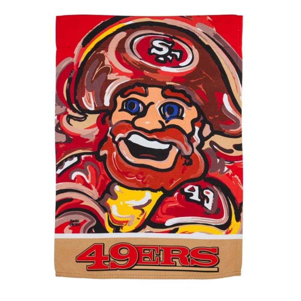 Evergreen, San Francisco 49ers Suede REG Justin Patten Flag