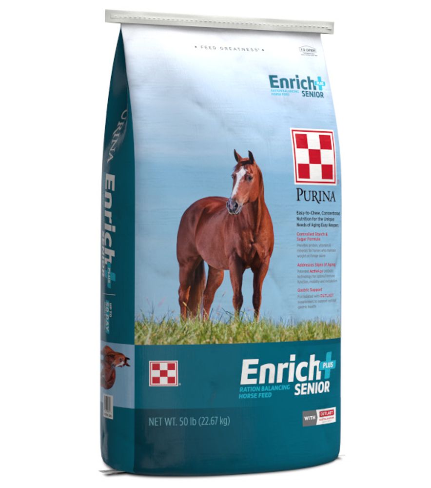 Purina, Enrich Plus Senior, 50 lb