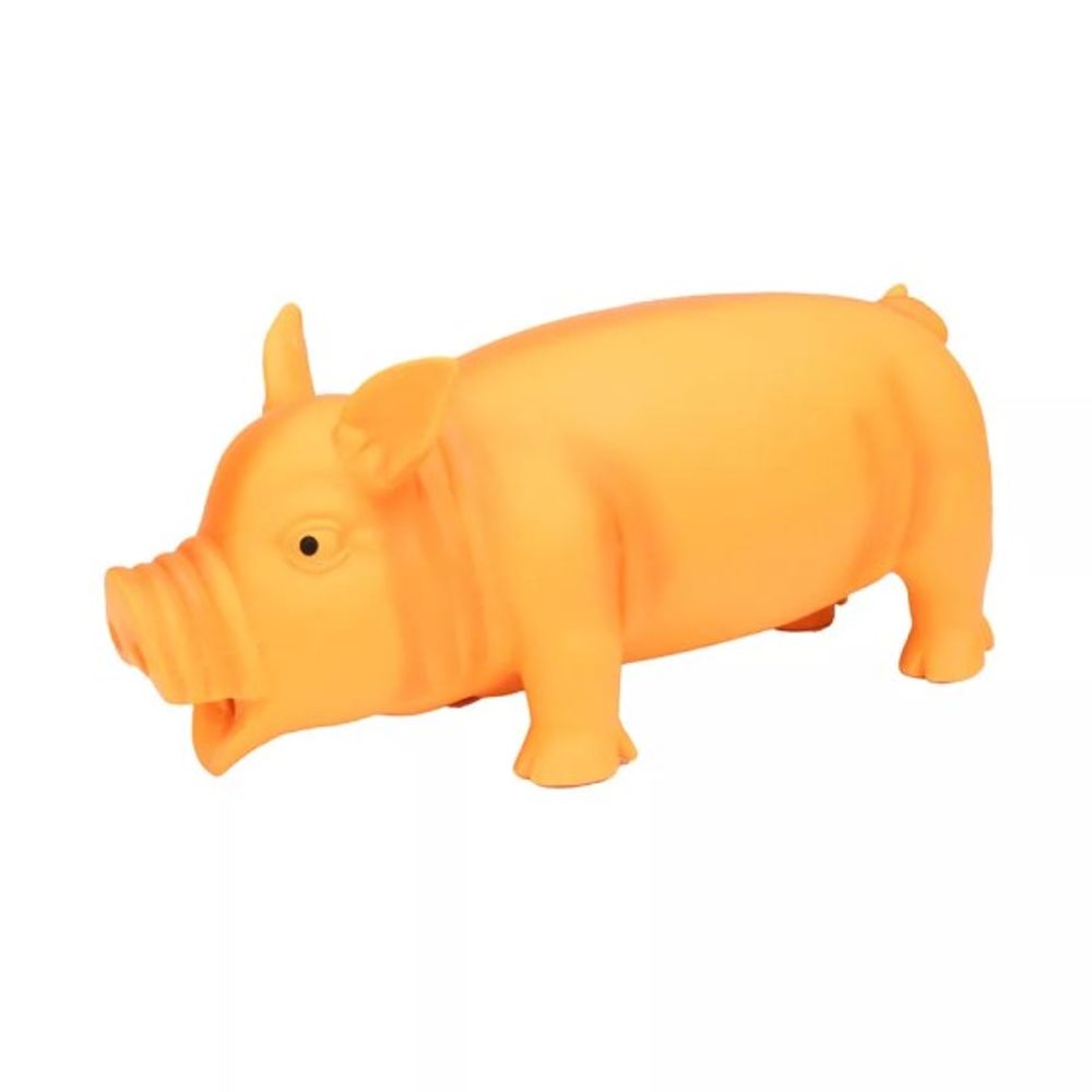 Rascals, 13" Large Pig Latex Dog Toy