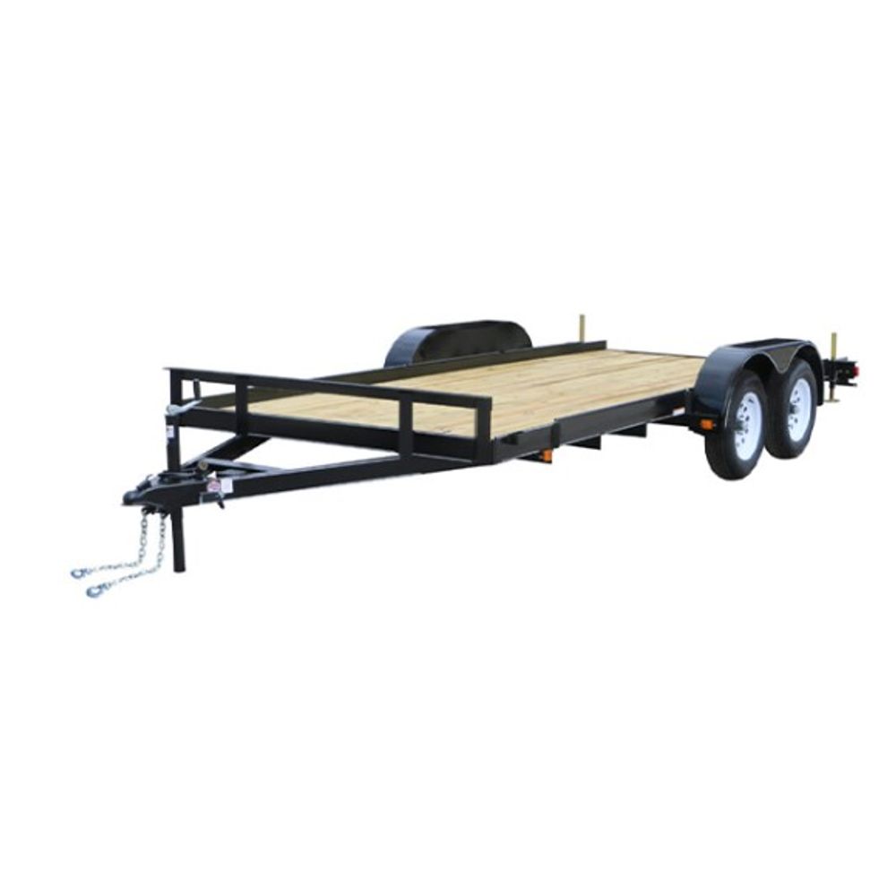 Carry-On, 7' x 16' 7K Tandem Axle Car Hauler, 7X16CH2BRK