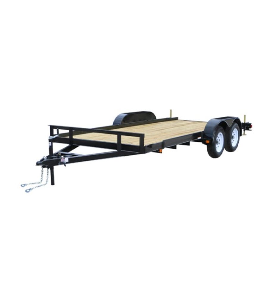 Carry-On, 7' x 16' 7K Tandem Axle Car Hauler, 7X16CH2BRK