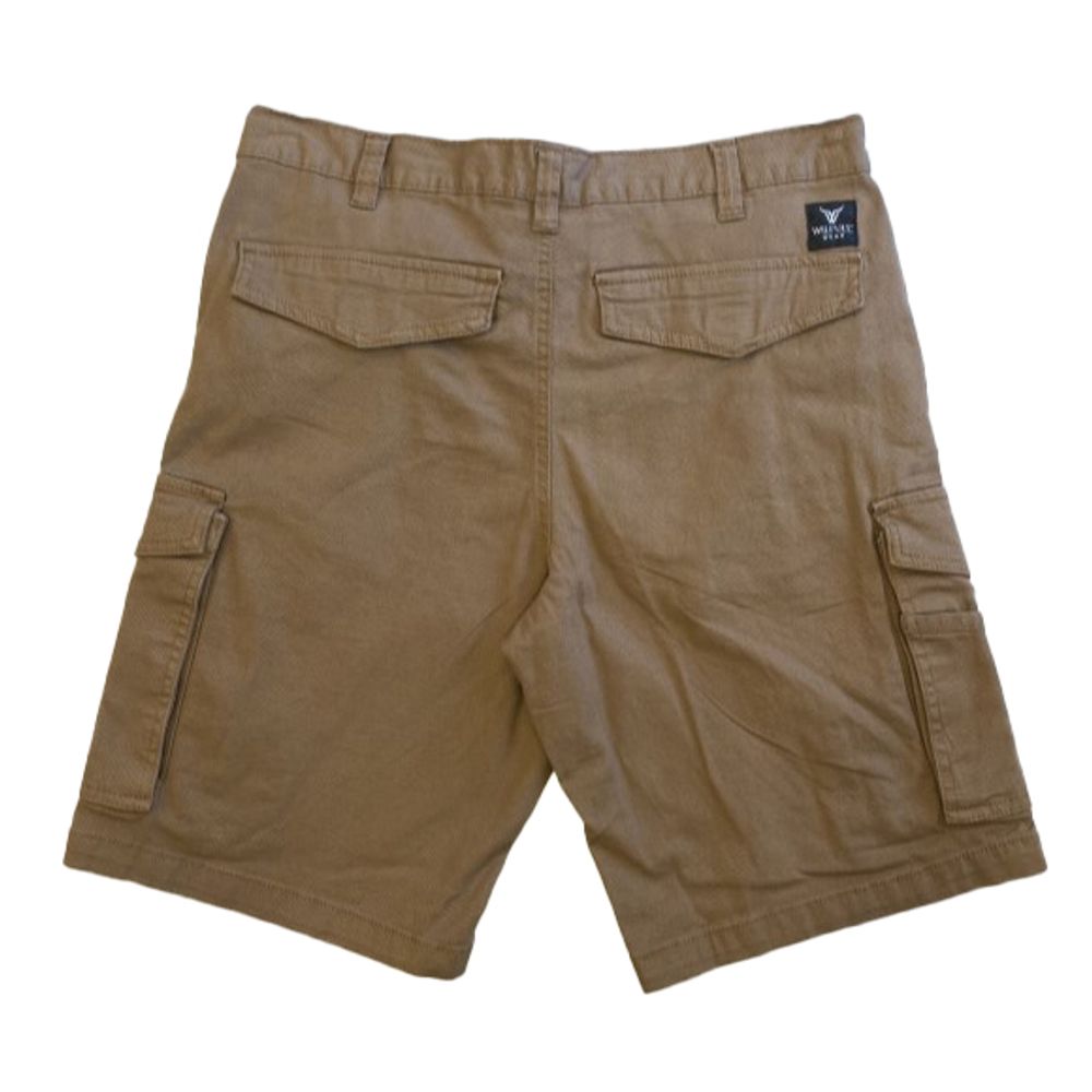 Wilfull Wear, Men's Brown Cargo Shorts