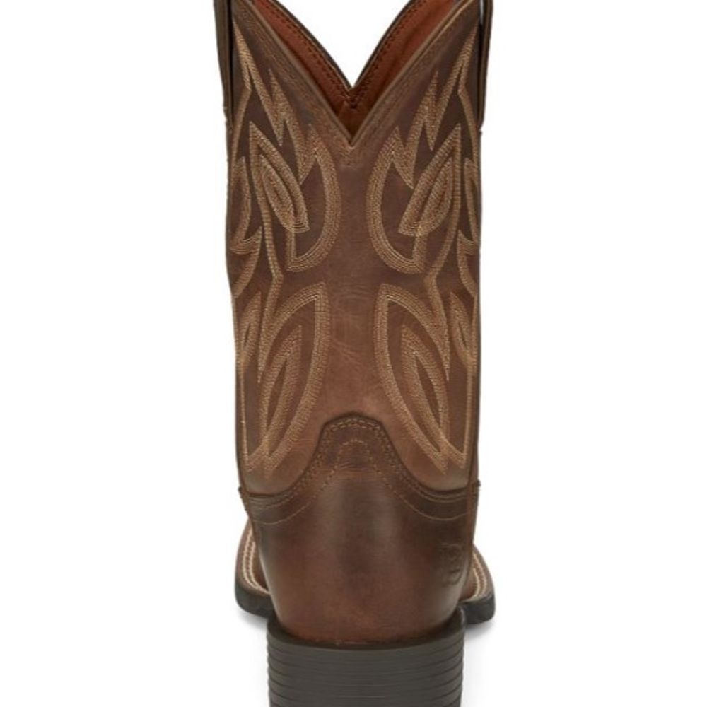 Justin, Men's 11" Brown Canter Western Boot, SE7510